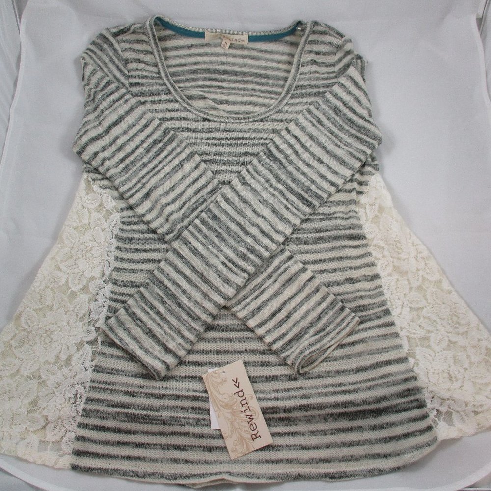 Rewind Tunic Top - Junior Medium